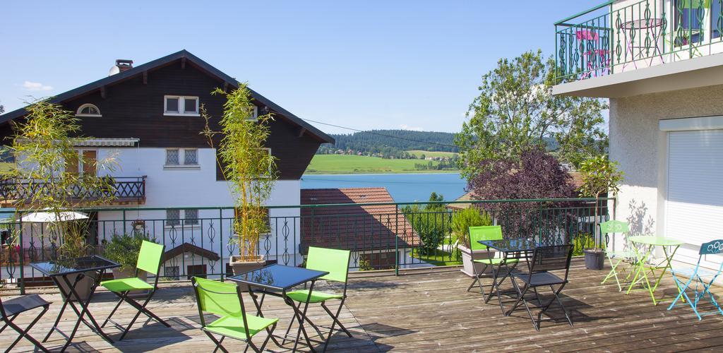 Hotel De La Poste Malbuisson Exteriör bild